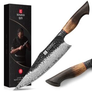 hand forged damascus gyuto/chef knife
