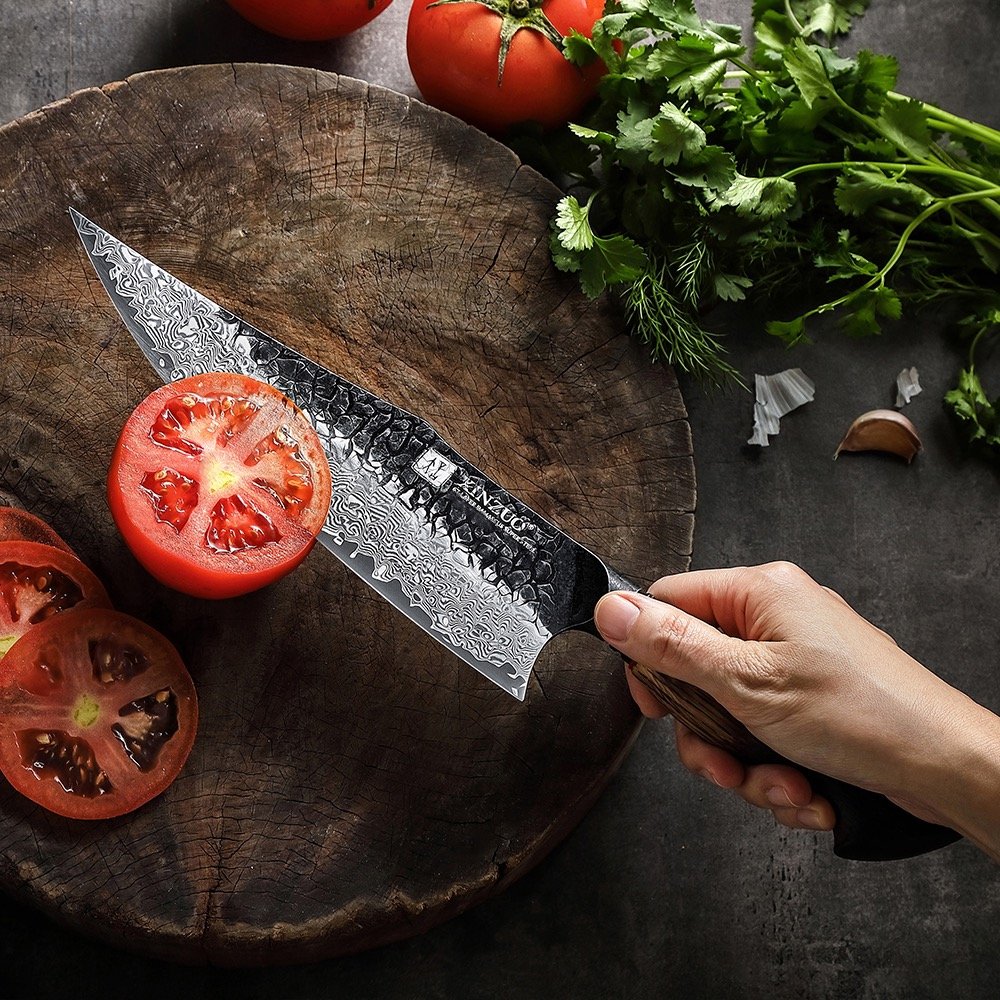 hand forged damascus gyuto/chef knife